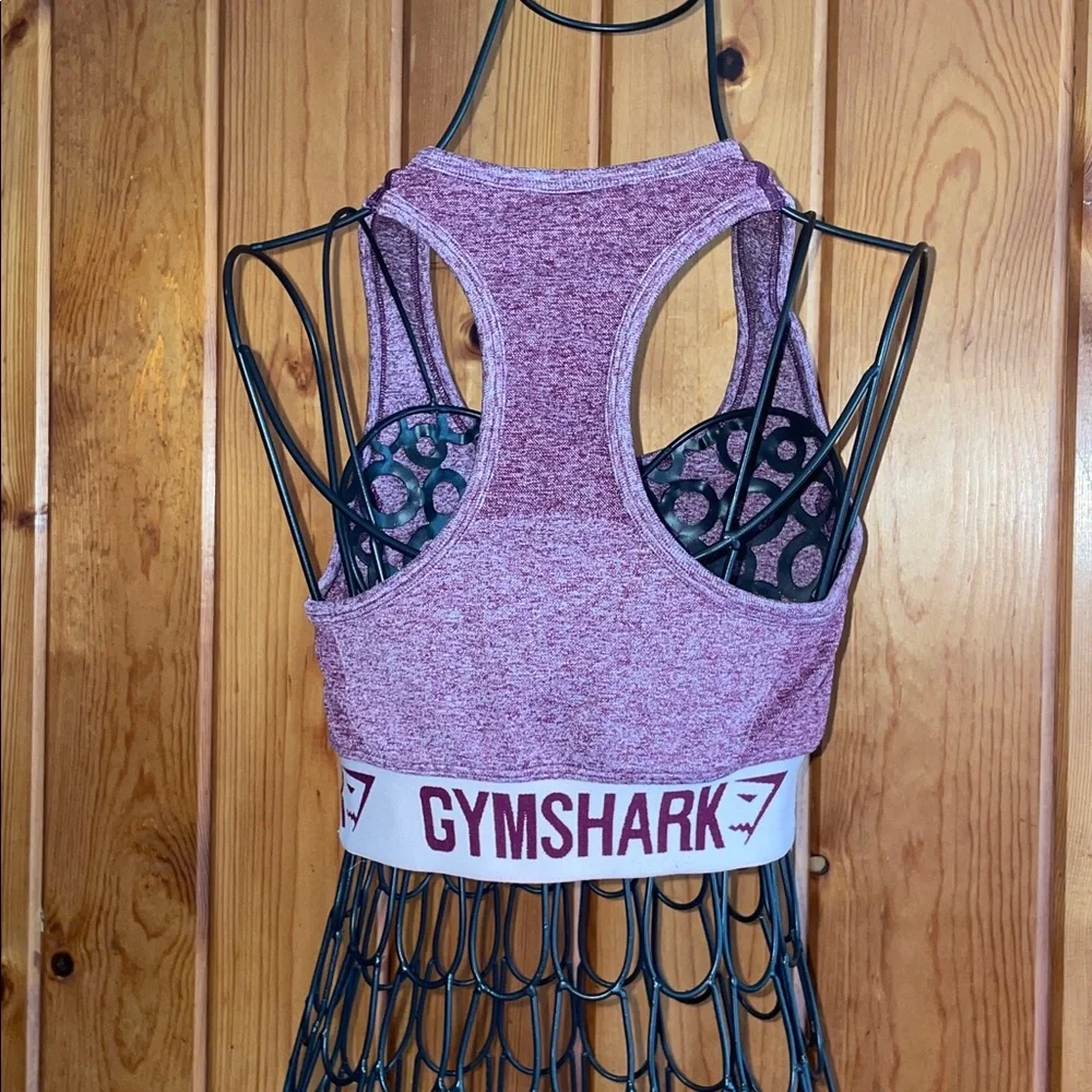 Gymshark Women's Pink Sports Bra sports wear workout clothing size small - Picture 4 of 4